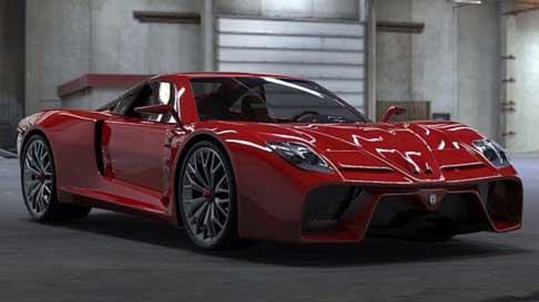 Tecnicar Laviania SE - Supercar Lavinia SE concept, rendering nella versione red width=