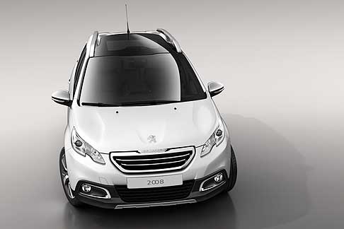 Peugeot - Peugeot 2008 crossover compatto prime immagini ufficiali width=