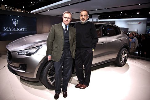 Maserati - Al Salone dell´Auto del Nord America 2012 la Maserati è orgogliosa di presentare il Kubang; un SUV Concept di lusso che rappresenta una novità per la Maserati width=