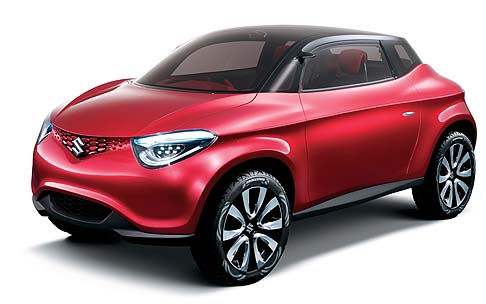 Suzuki - Suzuki Crosshiker utilizza la stessa piattaforma leggera e compatta di REGINA/G70 (la concept esposta al Salone di Tokyo del 2011).  width=