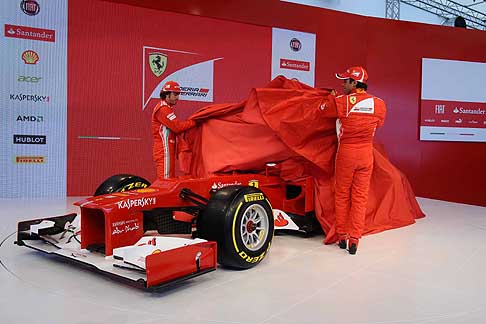 Ferrari - Svelata la nuova Ferrari F2012 di Formula 1 width=