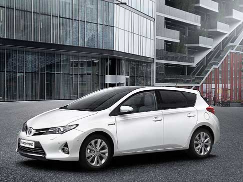 Toyota - Toyota Auris Hybrid MY 2013 è dotata di un sistema propulsivo Hybrid Synergy Drive width=
