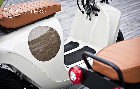 Van.Eko  - Lo scooter Be.e nasce inoltre dalla collaborazione con la Inholland University of Applied Sciences e la società NPSP composites. width=