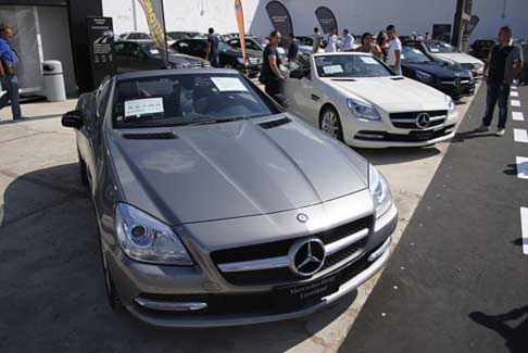 Fiera del Levante - Vetture Mercedes padiglione 86 - 89 alla Fiera del Levante di Bari width=