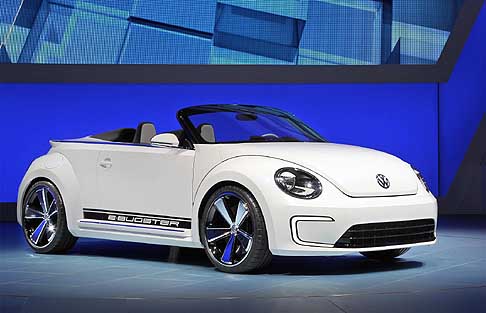 Volkswagen - Volkswagen E-Bugster prototipo elettrico del Maggiolino width=