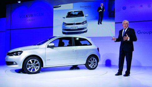 Volkswagen - Già nel 2010, Volkswagen, prima e unica casa automobilistica in Brasile, ha investito circa 58 milioni di euro per la realizzazione della centrale idroelettrica di Anhanguera vicino Guará/ San Paolo che genera 22,7 megawatt. width=