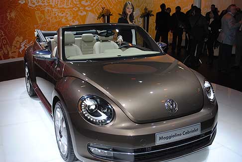 Bologna Motor Show - Volkswagen Magiolino Cabrio al Motor Show di Bologna. L´annullamento è stato annunciato dall´Ente Fiera di Bologna, organizzatrice dell´evento insieme ad Autopromotec