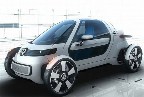 Volkswagen - Volkswagen Nils si caratterizza per l’apertura delle portiere ad ali di gabbiano width=