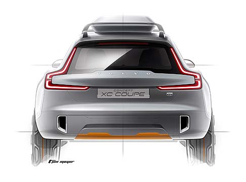 Volvo - Nello specifico la vettura si richiama a precisi modleli della gamma come Cross Country e XC, grazie ai quali Volvo Cars ha creato una nicchia di mercato già nel 1997. width=