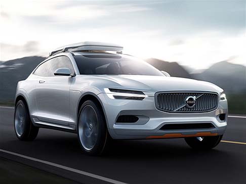 Volvo - Volvo Concept XC Coupé sarà presnetata in anteprima durante il Salone di Detroit 2014. width=