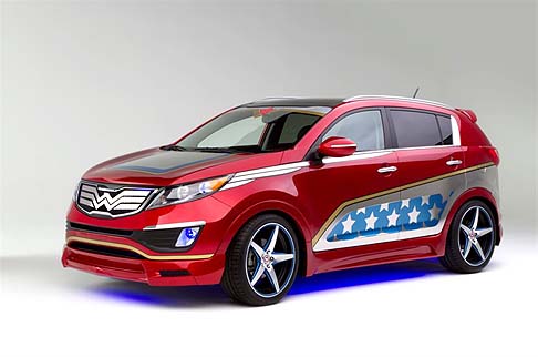 Kia Sportage Wonder Woman