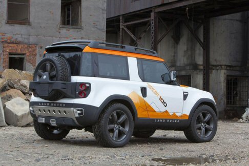 Land Rover DC100 Defender Concept Expedition version