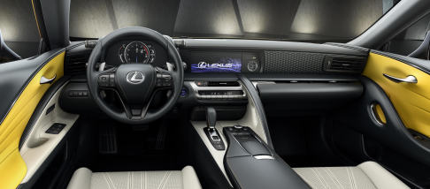 Lexus LC Yellow Edition