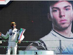 Vittoria sensazionale dell’Alpha Tauri di Pierre Gasly Vittoria sensazionale dell’Alpha Tauri di Pierre Gasly