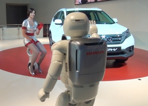 A Mosca protagonista la robotica Honda A Mosca protagonista la robotica Honda