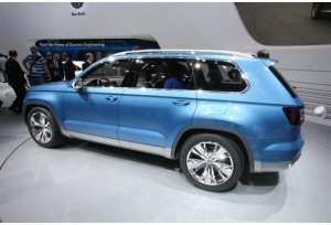 Salone di Detroit 2013, il debutto di Volkswagen CrossBlue Salone di Detroit 2013, il debutto di Volkswagen CrossBlue
