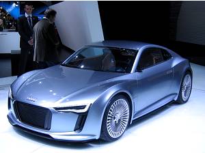 Presente a Detroit il marchio Audi con l’auto elettrica R8 Presente a Detroit il marchio Audi con l’auto elettrica R8