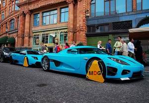 Le supercar straniere non pagano le multe