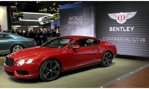 The New Bentley Continental Gt V8 Reveal presentata a Detroit The New Bentley Continental Gt V8 Reveal presentata a Detroit