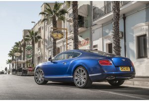 Bentley Continental GT Speed, l´esordio al Salone di Mosca