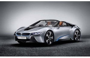 Bmw i8 Spyder, prime immagini della concept car