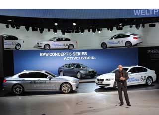 Salone di Ginevra: Bmw Serie 5 e Concept ActiveHybrid Salone di Ginevra: Bmw Serie 5 e Concept ActiveHybrid
