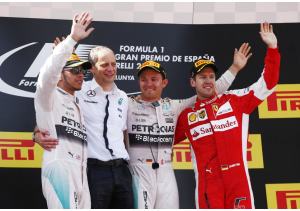 In Spagna primo trionfo di stagione per Nico Rosberg che riesce nel suo intento