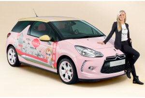 Citroen DS3 Concept Benefit Cosmetics, l’auto col trucco