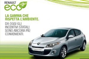 Ecoincentivi: Renault proroga fino al 17 gennaio