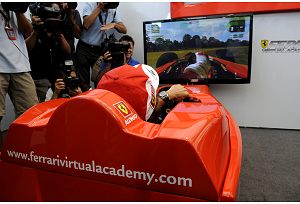Nasce il primo simulatore di guida di casa Ferrari Nasce il primo simulatore di guida di casa Ferrari