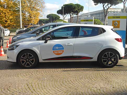 Renault - Renault Clio per i test drive al H2Roma energy&mobility Show width=