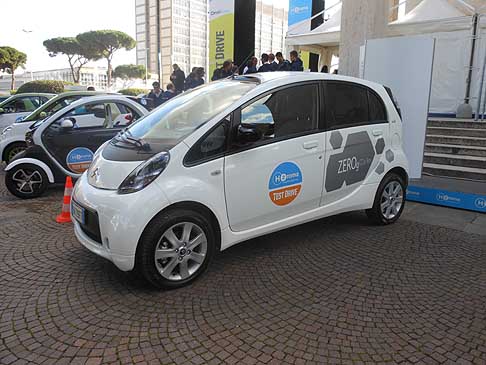 Citroen - Citroen C-Zero auto totalemnte elettrcia H2Roma 2012 per la mobilità sostenibile width=