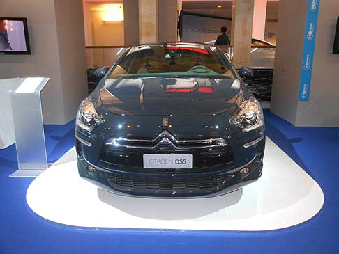 Citroen - Citroen DS5 Hybrid4 auto ibrida H2Roma 2012 mobilità sostenibile H2Roma energy&mobility Show width=