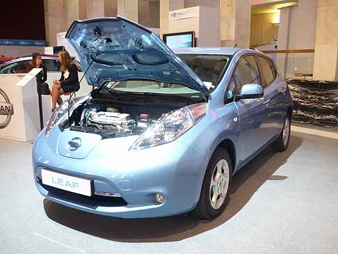 Nissan - Auto elettrica Nissan Left width=