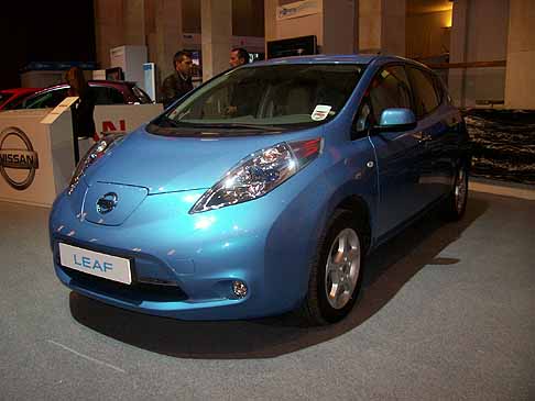 Nissan - Nissan Leaf auto elettrica width=