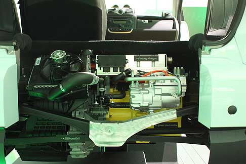 Smart - Motore della Smart elettrica width=