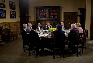 L´intervento di Monti al G8