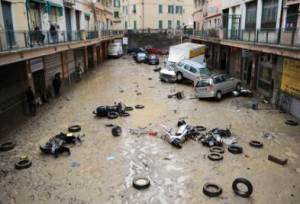 Genova, continua l’emergenza maltempo Genova, continua l’emergenza maltempo