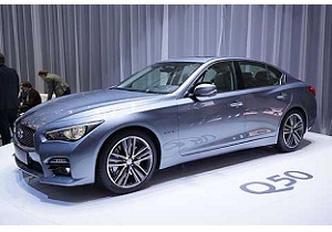Infiniti Q50, anteprima mondiale al Salone di Ginevra Infiniti Q50, anteprima mondiale al Salone di Ginevra