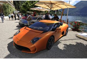 Lamborghini 5-95 Zagato, esclusiva supercar a Villa d´Este