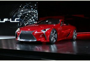 Lexus LF-LC Hybrid Sport Concept Coupè in anteprima a Detroit
