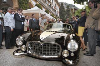 Villa d´Este: Primo premio vinto dalla Maserati A6 GCS, 1955 Villa d´Este: Primo premio vinto dalla Maserati A6 GCS, 1955
