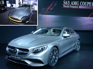 Mercedes e Aston Martin rivali a New York Mercedes e Aston Martin rivali a New York
