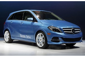 Mercedes Classe B Electric Drive al Salone di New York 2013 Mercedes Classe B Electric Drive al Salone di New York 2013