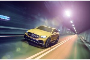 Mercedes GLC Coupè, anteprima italiana