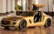 Una Mercedes SLS AMG tutta d´oro