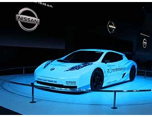 La Nissan Leaf Nismo RC al Salone di New York 2011 La Nissan Leaf Nismo RC al Salone di New York 2011
