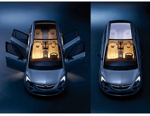 Opel Zafira Tourer Concept, la familiare dal comfort estremo Opel Zafira Tourer Concept, la familiare dal comfort estremo