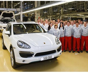 Porsche Cayenne, sono 100 mila gli esemplari prodotti