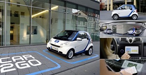 Smart car-sharing: il servizio car2go ad Amburgo Smart car-sharing: il servizio car2go ad Amburgo